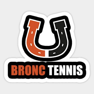 Billings Senior Bronc Tennis Sticker